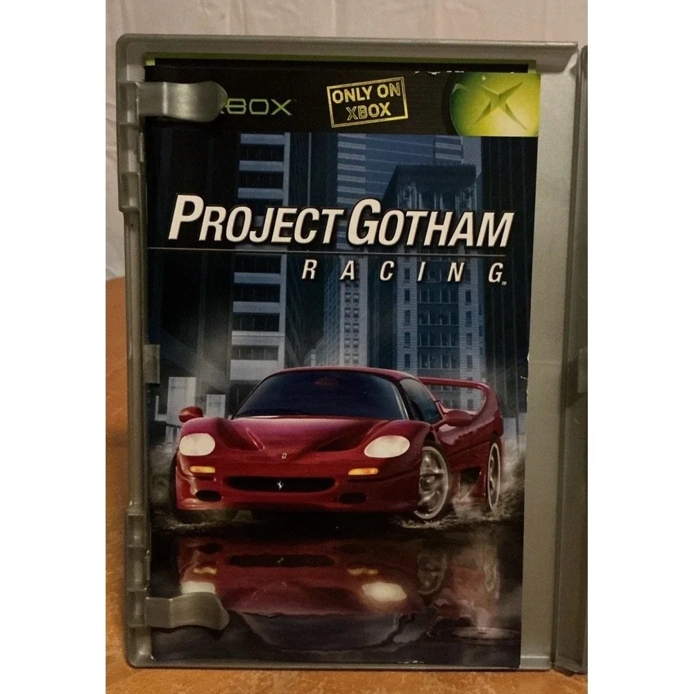 Project Gotham Racing (Xbox 2001) GOOD COMPLETE! DISC NEAR MINT! PLATINUM HITS!
